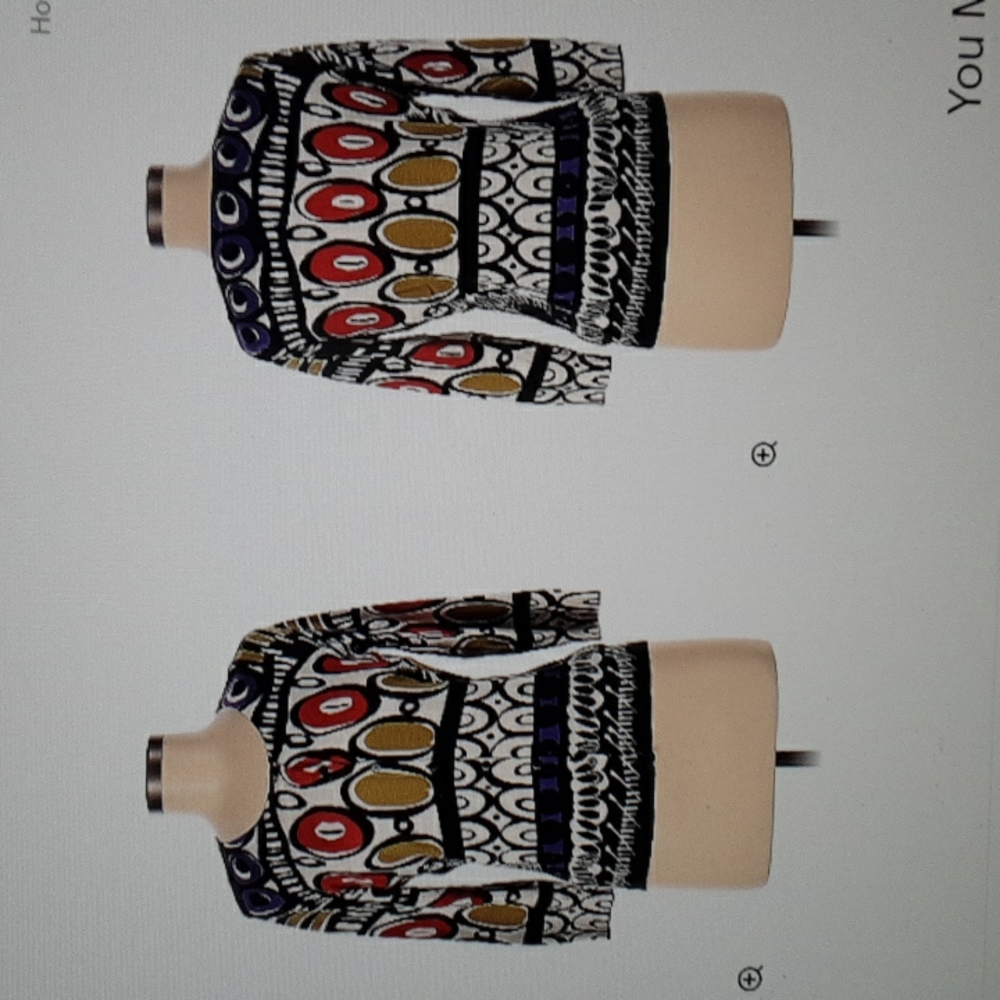 Joseph A Zulu Print Sweater
